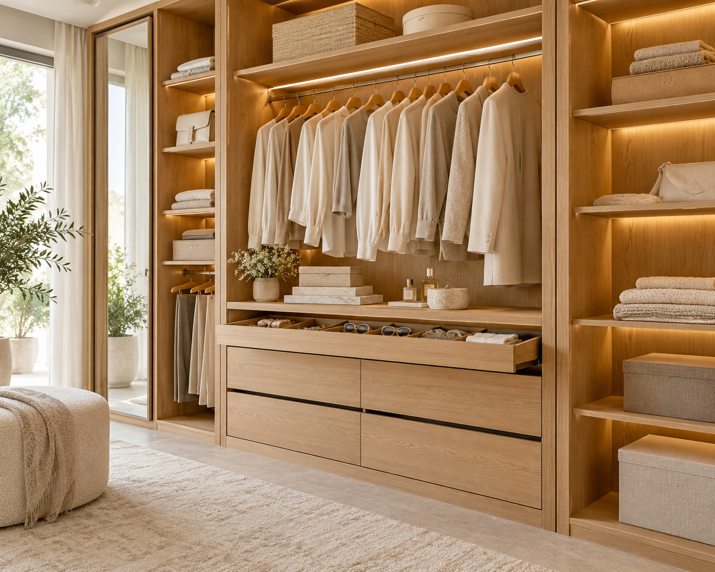 Wardrobes and storage