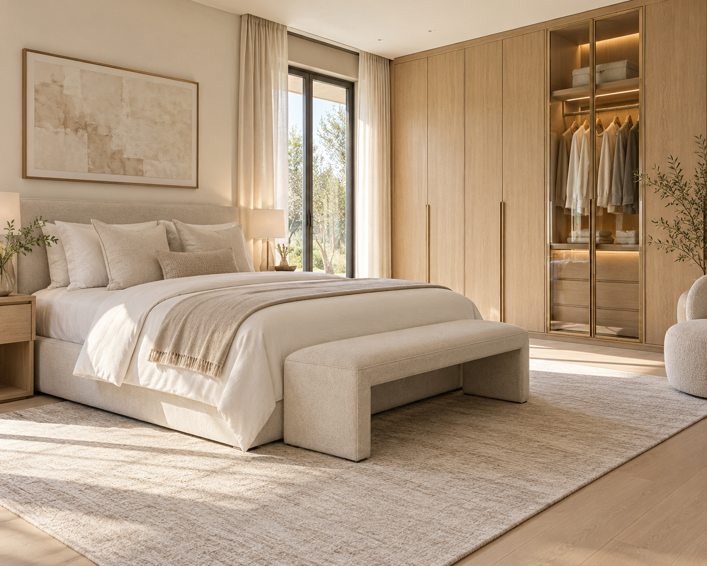 Bedroom and wardrobe customization
