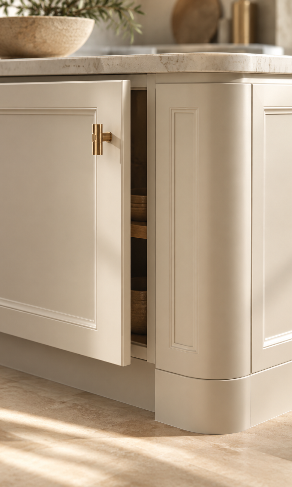 Lacquer and painted cabinet finishes
